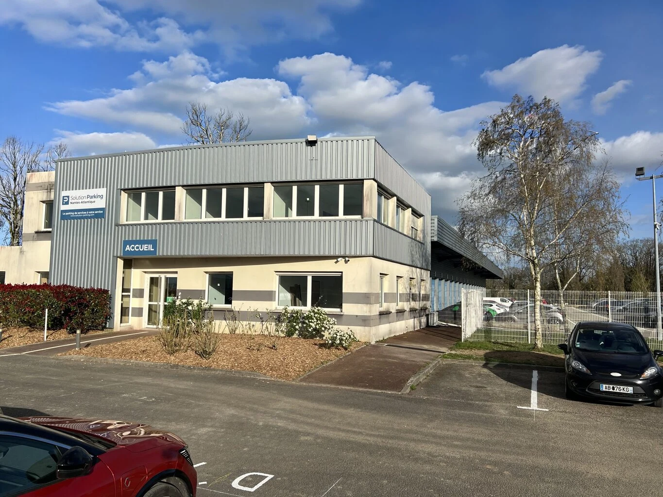 Façade accueil Solution Parking Nantes